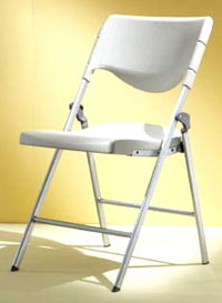 FOLDING CHAIR, PE BLOWING H-PRAME, SLIDER 