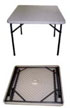 Square Foldable Plastic Table