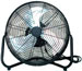 18" Floor Fan with Internal Oscillation