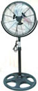 16" Pedestal Fan with Internal Oscillation with Plastic Base