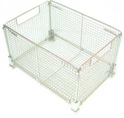Stainless Steel MINI Wire Folding Container