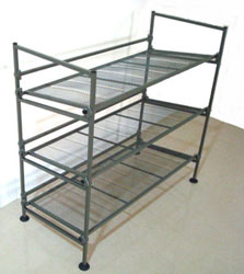 3 Tier K/D Shoe Shelving