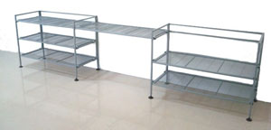 3 Tier K/D Shelving "Add-on" in Horizontal 