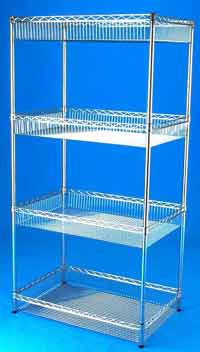 Basket Storage Wire Shelving 