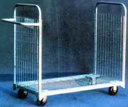 Wire Platform Storage Trolley