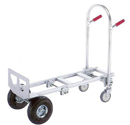 2 in 1 Aluminum Hand Truck with Safty Handle