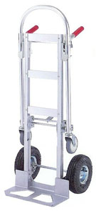 2 in 1 Aluminum Hand Truck with Safty Handle